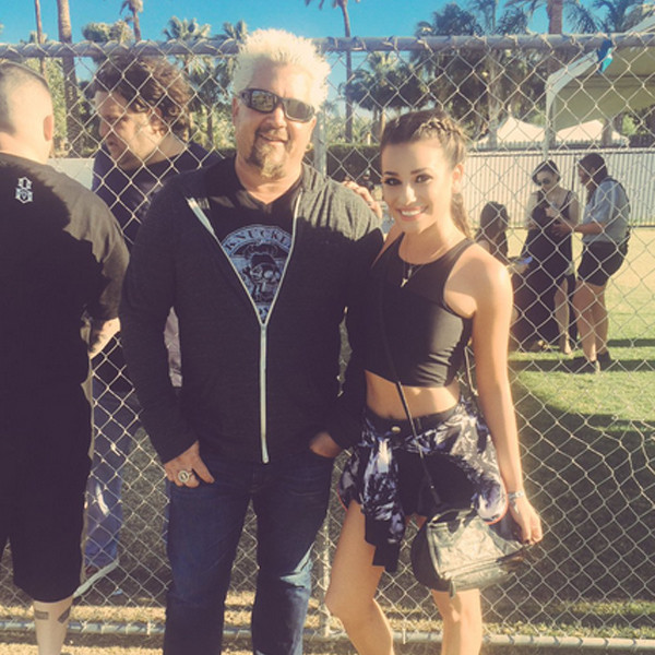 Lea Michele, Guy Fieri, Coachella, TBT Lea Michele, Guy Fieri, Coachella, TBT